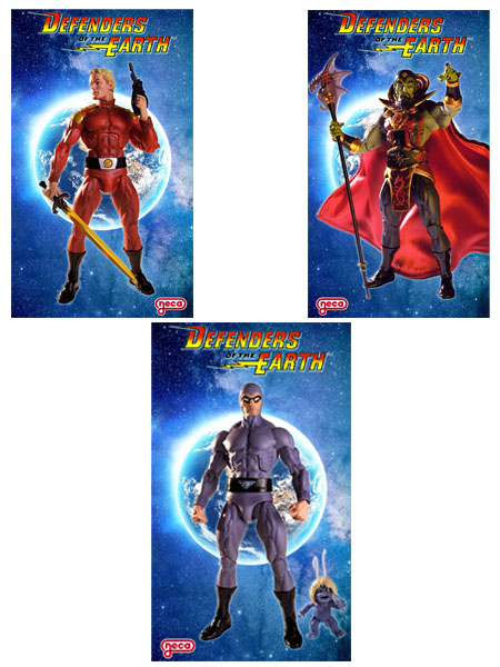 Neca Defenders of the Earth Series 1 Action Figure Set